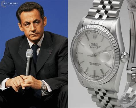 sarkozy si tu n'as pas une rolex a 50 ans|sarkozy rolex daytona.